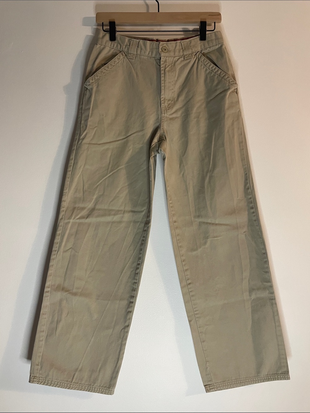 Khaki Pants Straight-Leg Classic Casual 100% Cotton Youth Boys 16